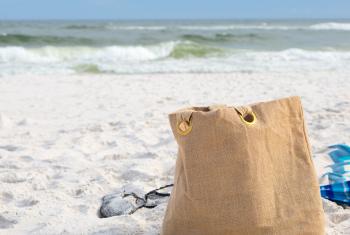 沙滩袋，海湾海岸