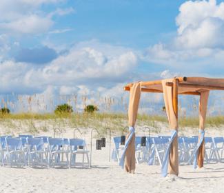 阿拉巴马州的海滩婚礼海湾海岸