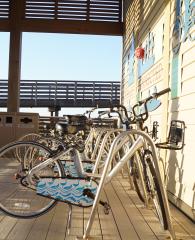 自行车共享计划海湾州立公园