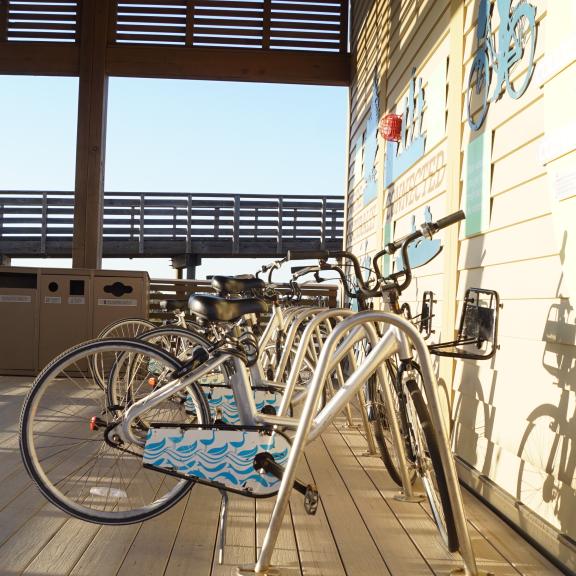 海湾州立公园的自行车共享计划