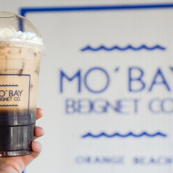 Mo'Bay Beignet Orange Beach冰咖啡