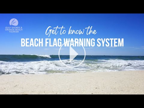 播放题为“海滩旗帜是什么意思?”|海湾海岸和奥兰治海滩的海滩旗帜警告系统万博官方网页版